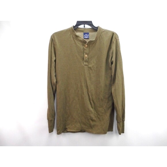 Vintage Duofold Henley Dual Layer Wool Blend Base Shirt Long Sleeve Made In USA - Picture 1 of 7